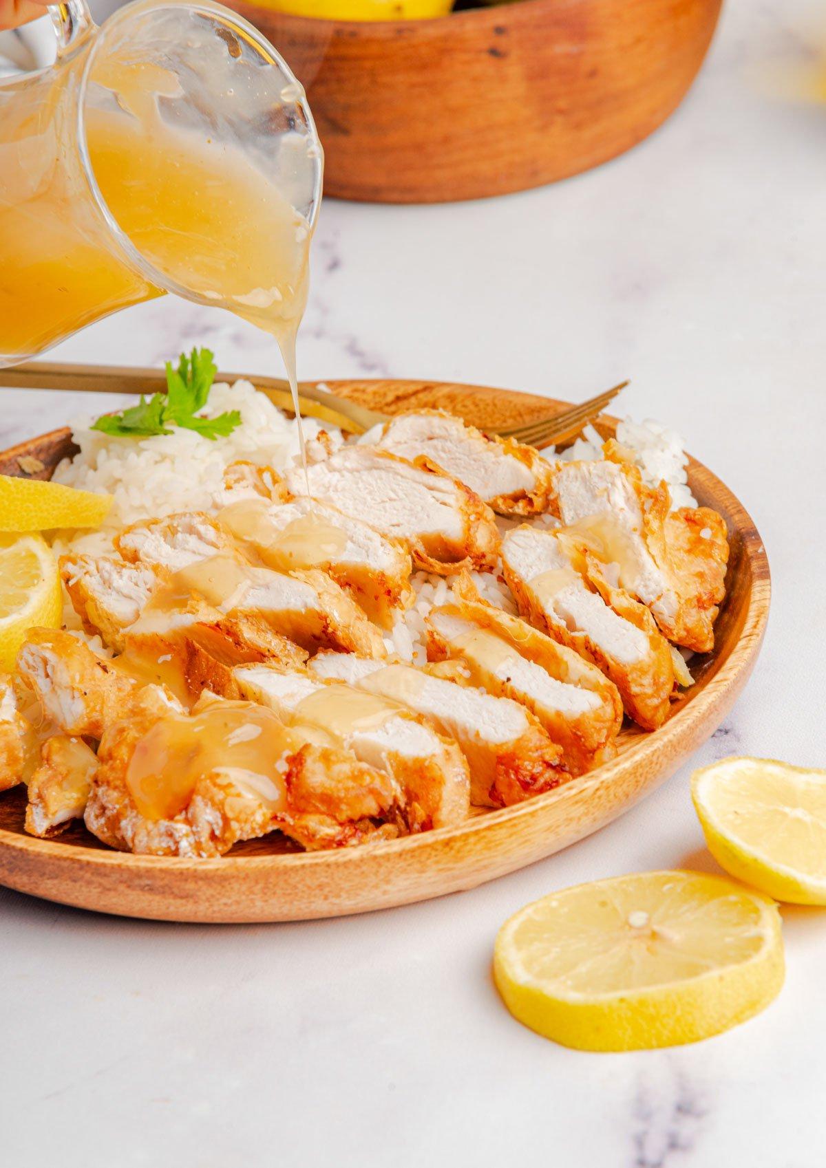 Στήθος Κοτόπουλου στο Air Fryer με πιρούνι