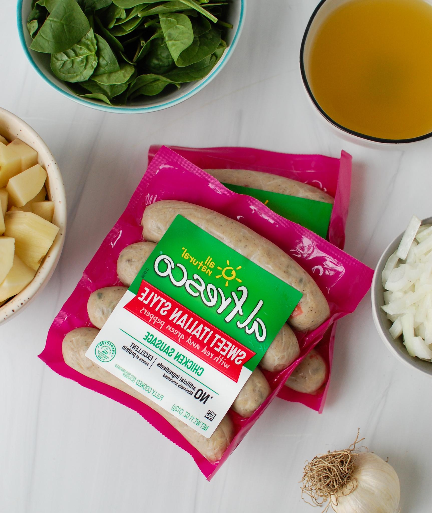 Υλικά για Zuppa Toscana σε Αργό Μαγειρευτήρα