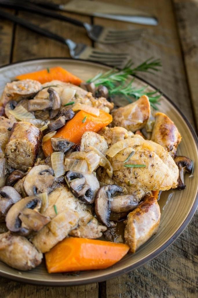 Slow-cooker-rosemary-chicken-sausage-mushrooms-18