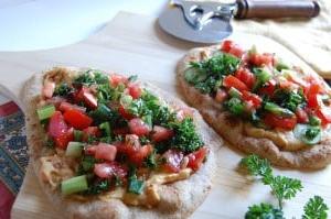 Μεσογειακή Νάαν Πίτσα 5 Μεσογειακή Πίτσα Naan