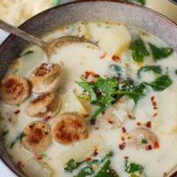 Ζούπα Τοσκάνα Αργής Μαγειρικής 7 Λογότυπο Zuppa Toscana σε Αργό Μαγειρευτήρα