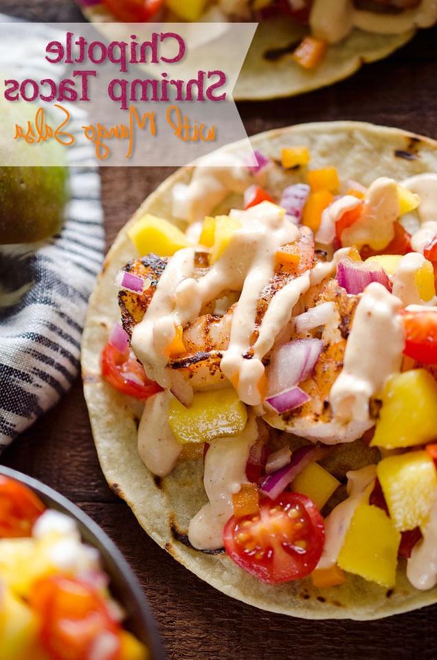 Τάκο με Γαρίδες Chipotle και Σάλτσα Μάνγκο