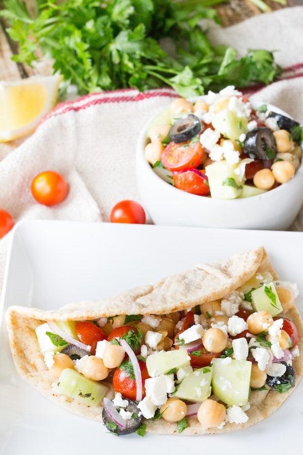 Greek-Chickpea-Salad