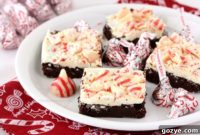 Peppermint Crunch Brownies