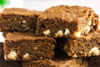 Warm Spice Blondie Bars