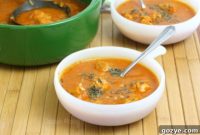 Comforting Chicken Parmesan Meatball Soup