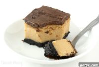 Decadent Buckeye Cheesecake Bars