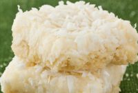 Chewy Coconut Cookie Bars