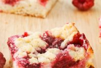 Luscious Raspberry Cheesecake Bars