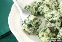Pillowy Spinach Ricotta Gnocchi