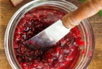 Sweet and Spicy Raspberry Jalapeno Jam No Pectin