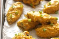 Golden Curry Chicken Wings
