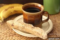 Homemade Banana Biscotti