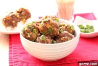 Baked Sweet Chili Glazed Meatballs
