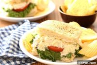 Creamy Chicken Salad Breadstick Bites