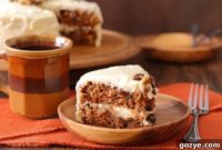 Carrot Layer Cake with Tangy Buttermilk Cream Cheese Frosting