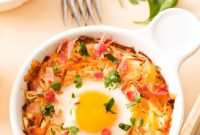 Loaded Hash Brown Bowls