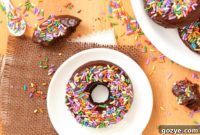 Decadent Triple Chocolate Baked Doughnuts