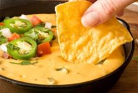 Creamy Homemade Nacho Cheese Dip