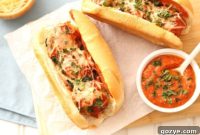 Cheesy Chicken Parm Meatballs