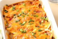 Flavorful Salsa Chicken Enchiladas