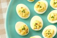 Gourmet French Onion Deviled Eggs