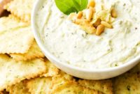 Garden Fresh Pesto Dip
