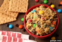 Ultimate Monster Cookie Dough Dip