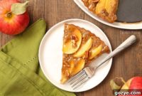 Golden Caramel Apple Pecan Tart