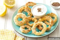Za’atar Baked Onion Rings