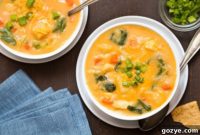 Hearty Cheesy Chicken Potato Chowder