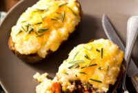 Shepherd’s Pie Stuffed Potatoes