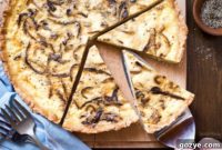 Caramelized Onion Gruyere Quiche