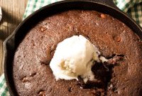 Decadent Skillet Chocolate Cake