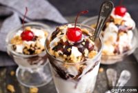 Warm & Crispy Fried Ice Cream Sundaes