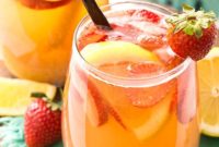 Vanilla Kissed Strawberry Sangria