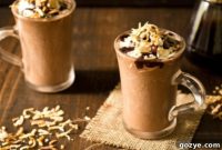 Golden Toasted Coconut Hot Chocolate Freeze