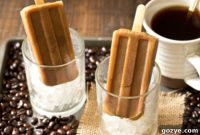 Creamy Caramel Latte Pops