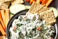Creamy Ranch Spinach Dip