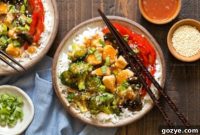 Spicy General Tsos Chicken Bowl