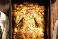 Thanksgiving Stuffed Cornish Hen for Two