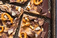 Sweet and Salty Pretzel Bark