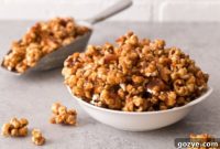 Autumn Caramel Apple Popcorn Crunch
