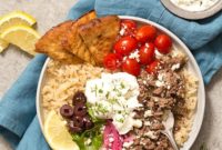 Slow Cooker Greek Gyro Bowls
