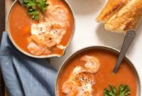 Bloody Mary Inspired Tomato Soup