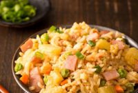 Tropical Sunrise Fried Rice