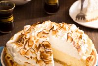 Zesty Lemon Meringue Cheesecake