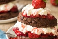 Chocolate Strawberry Shortcake