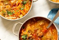 Hearty Cabbage Roll Soup