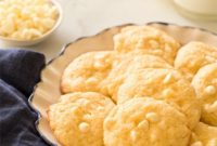 Sunshine Lemon White Chocolate Chip Cookies